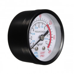 Manómetro de agua 1/8 40 mm 200psi 0 ~ 14bar para reductor de presión filtro de piscina