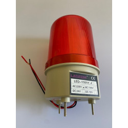 Electrical rotating light 220vac 10w red fixed rotating light (fixation by screw) light warning emergency lights warning light s