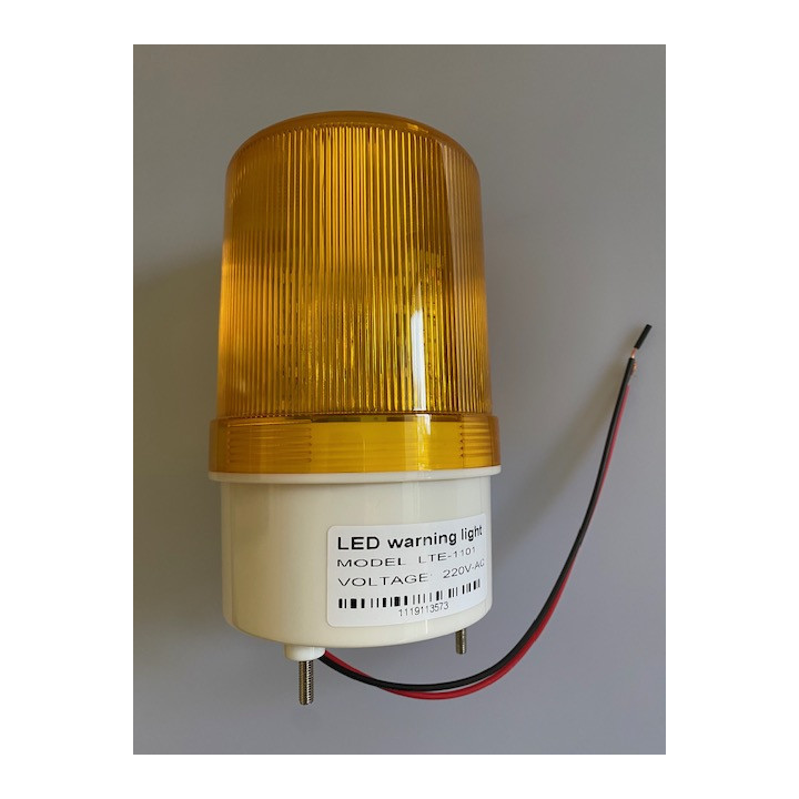 Righ Hand Rotation Light Electrical rotating light 220vac 10w amber fixed rotating light ...
