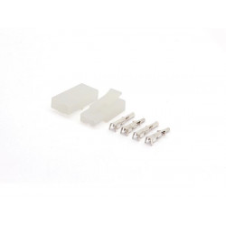 Multifunction connector set 6.2mm 1 x 2 poles for cables from 0.5 to 2.1 mm² 50v 10a