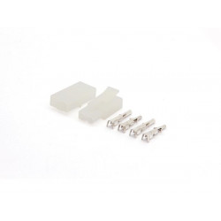 Multifunktionssteckerset 6,2 mm 1 x 2-polig für Kabel von 0,5 bis 2,1 mm² 50 V 10a
