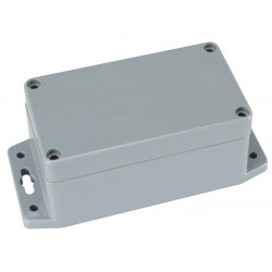 Sealed abs box with mounting flange 115x65x55mm velleman - 1
