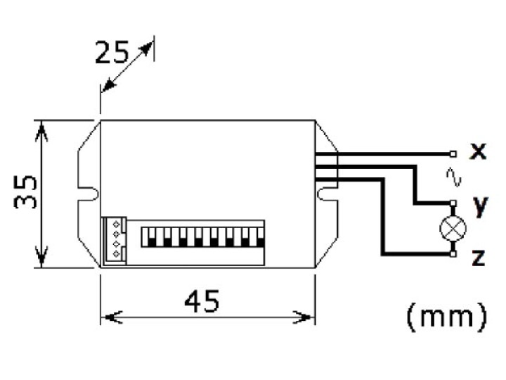 Mini detector de movimientos pir para empotrar velleman - 3