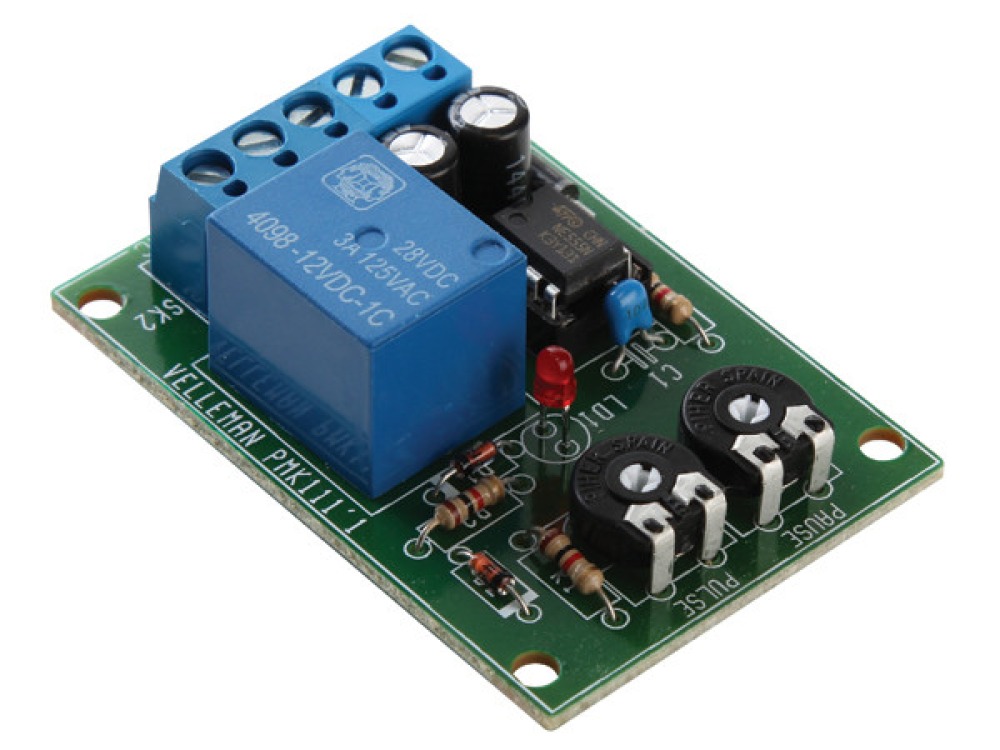 12V Intervall Timer einstellbarer Pulsation zwischen 0,5 und 5s NO NC 3A Relais einstellbare Pause zwischen 2,5 und 60s WMT136