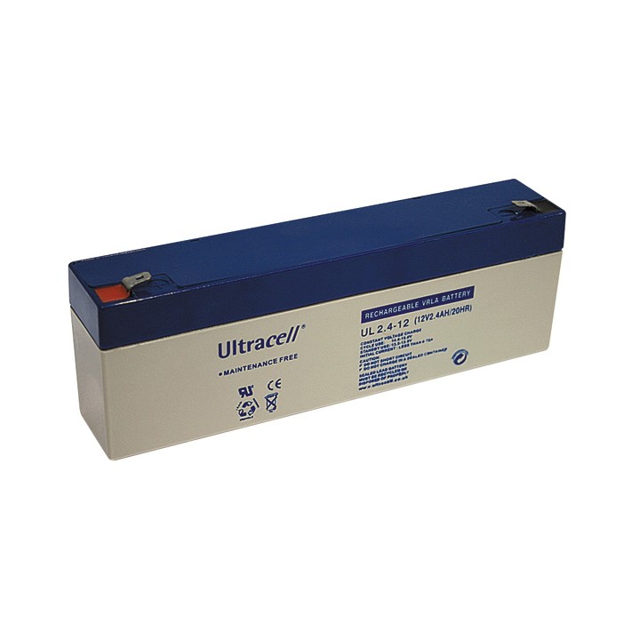 Batteria ricaricabile 12vcc 2ah (cho7c in op) pile ricaricabili batterie da ricaricare piombo ultracell - 1