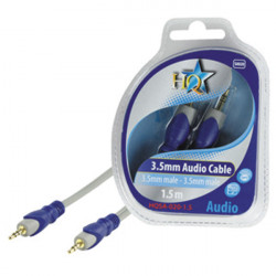 Cable estéreo estándar 3.5 mm macho macho 3.5mm hq hq - 1