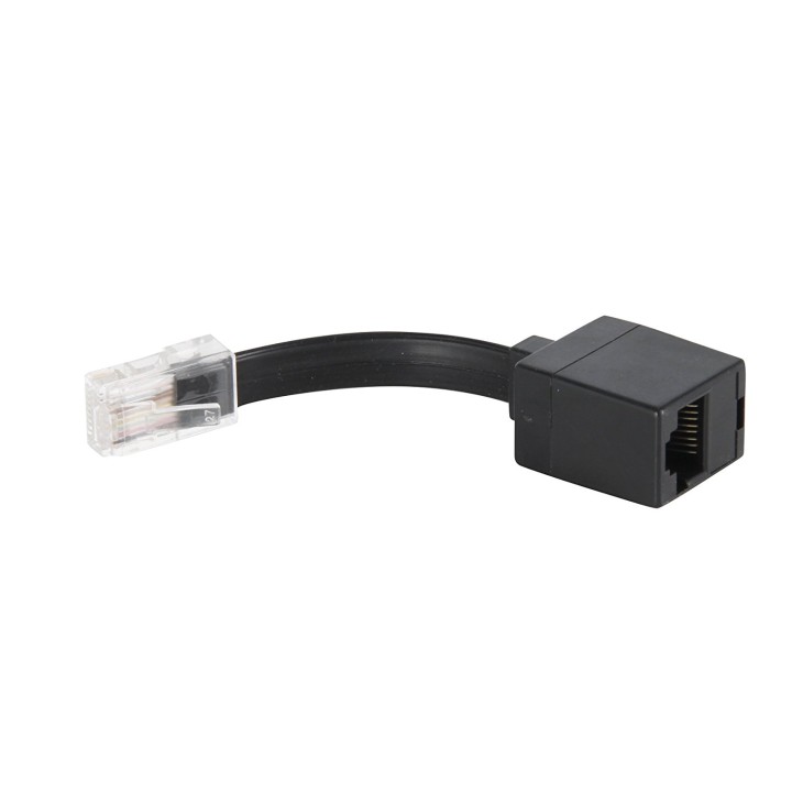3 Adaptateur RJ45 8p8c male vers RJ11 6p4c femelle Boitier distribution modulaire reseau cogex - 1