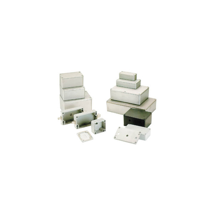 Caja de aluminio estanca 115 x 65 x 30mm jr  international - 1