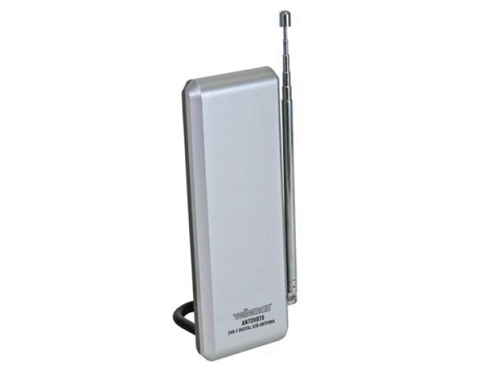 Tv digitale terrestre amplificatore digitale 20db di connessione usb antdvbt8 ricezione televisiva velleman - 1