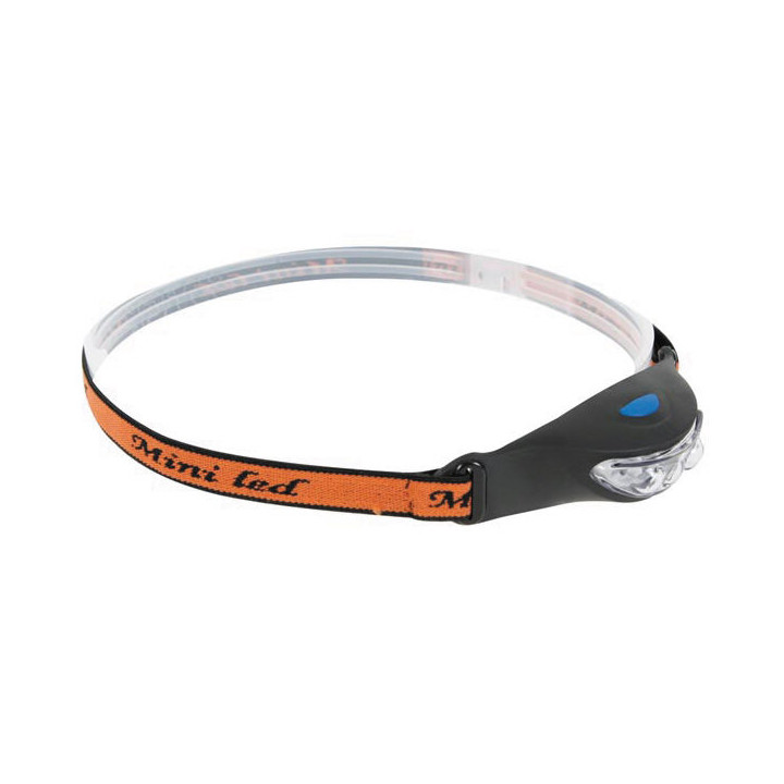 Torcia frontale 3 led a luce bianca di illuminazione ultralumineuse ehl7 velleman - 1