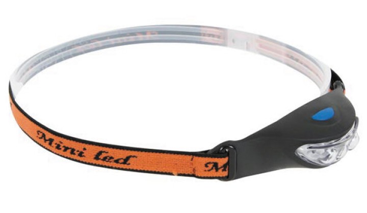 Lampara frontal 3 led luz blanca ultraluminosa ehl7 velleman - 1