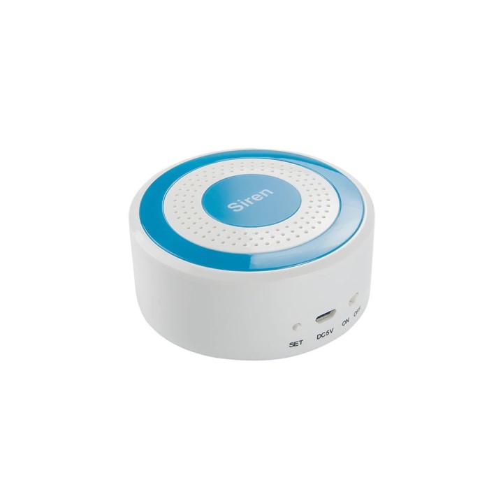Sirena inalámbrica autónoma 433MHz tuya sonido y sistema de alarma de seguridad para el hogar ligero