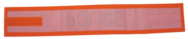 Brazalete naranjo fluo refinado velcro brazalete brazalete refinado brazalete refinado jr international - 2