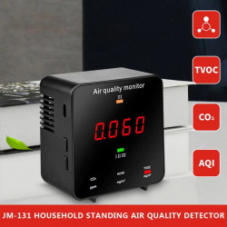Medidor de CO2 portátil Probador Sensor de humedad Temperatura Detector de calidad del aire Dióxido