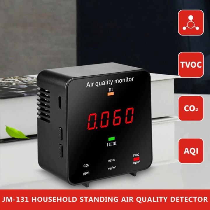 Tragbarer CO2-Meter-Tester Feuchtigkeitssensor Temperatur Luftqualitätsdetektor Dioxid