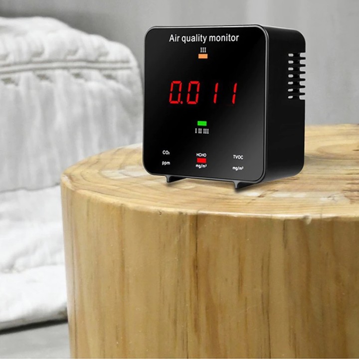 Compteur de CO2 Portable testeur capteur d'humidité température qualité de l'air détecteur dioxyde