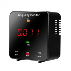 Misuratore di CO2 portatile Tester Sensore di umidità Temperatura Rilevatore di qualità dell'aria Diossido