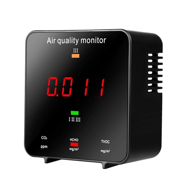 Tragbarer CO2-Meter-Tester Feuchtigkeitssensor Temperatur Luftqualitätsdetektor Dioxid