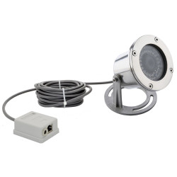 Stainless Steel 1080P Underwater POE IP Network Camera Support Multi-browser Access Free APP Remote Monitoring 150Kpa Pressure