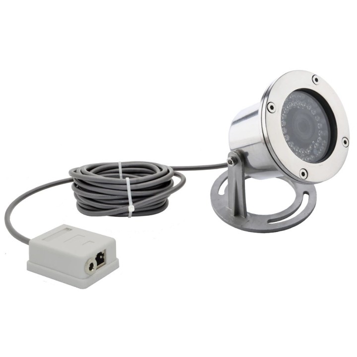 Videocamera di rete IP POE 12v subacquea in acciaio inossidabile 1080P Accesso multi-browser 150Kpa