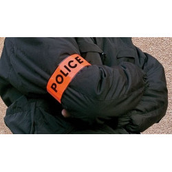 Bracciale arancia fluo police velcro bracciale police bracciale police police police jr international - 6