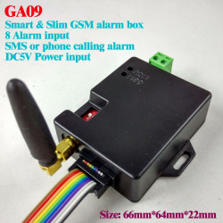 Transmetteur GSM 8 canaux 6 SMS Système d'alarme de sécurité domestique intelligent appel sans fil
