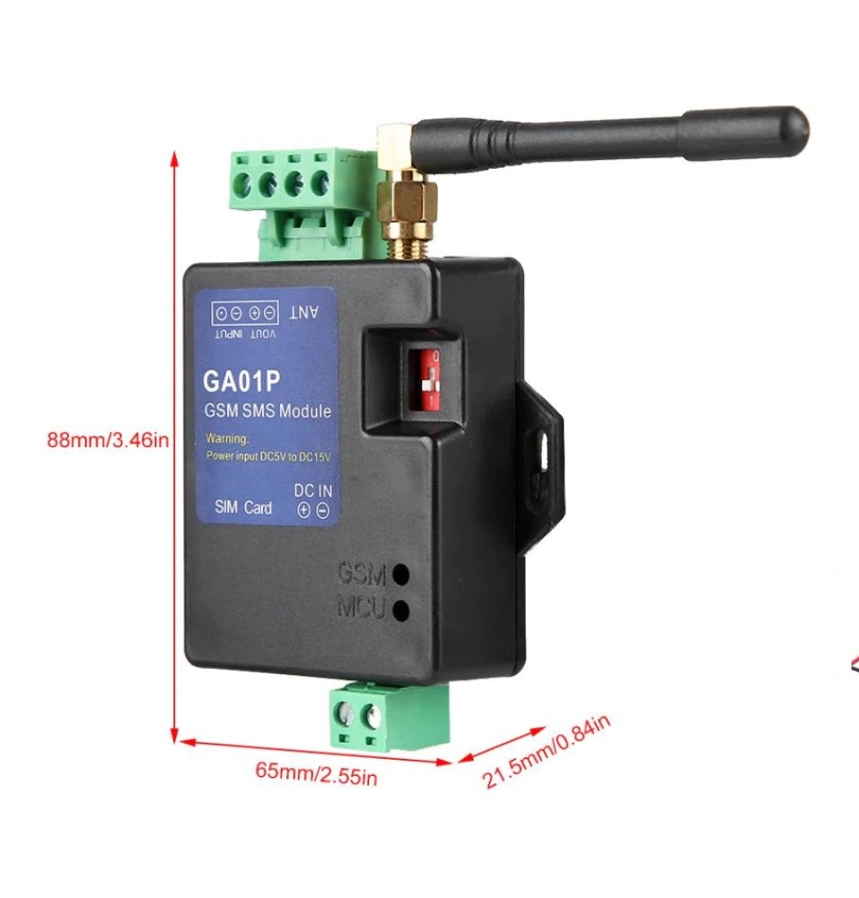GA01P GSM  Smart Remote Power Failure Alert wireless Alarm SMS & Calling