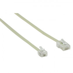 Rj11 6p4c telephone cable 10m 8p4c plug to rj45 cable hqb t017/10 phone konig - 2