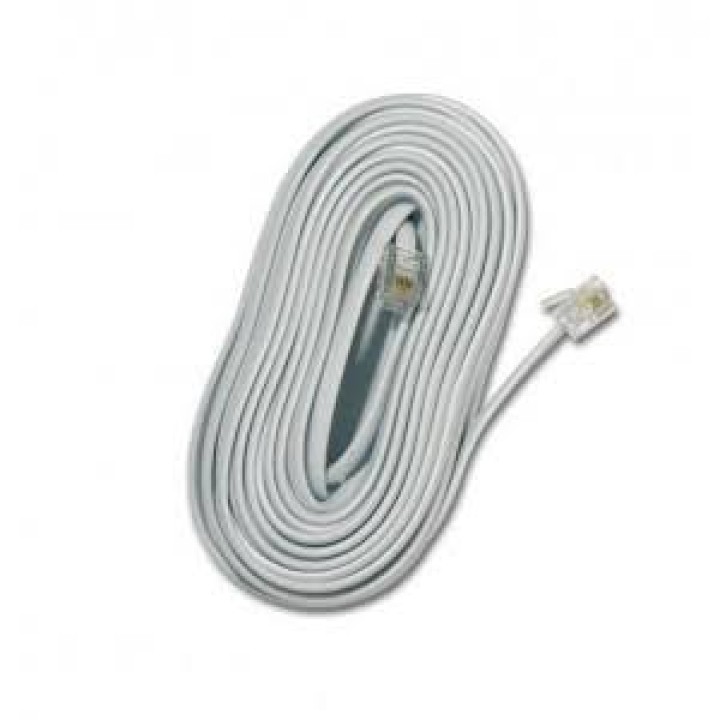Cable telefono 10m rj11 6p4c vers rj45 8p4c fiche hqb t017 10 konig - 1