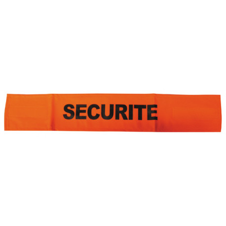 Brassard Sécurité Privée réflexite orange - Arc Distribution