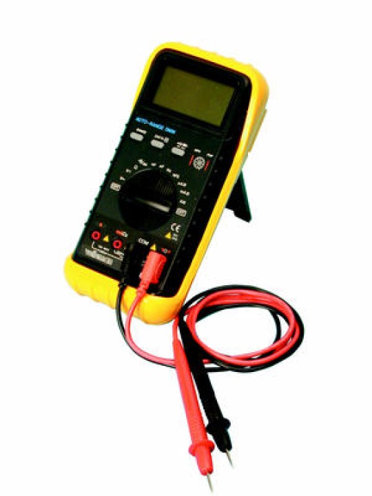 Multitester digitale dvm68 misurazione corrente intensità frequenza capacità misuratore multifunzione professionale velleman - 1