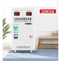 Regulador estable de electricidad entrada 140 250v salida 220vca + 2% 20000va regulacion reguladores