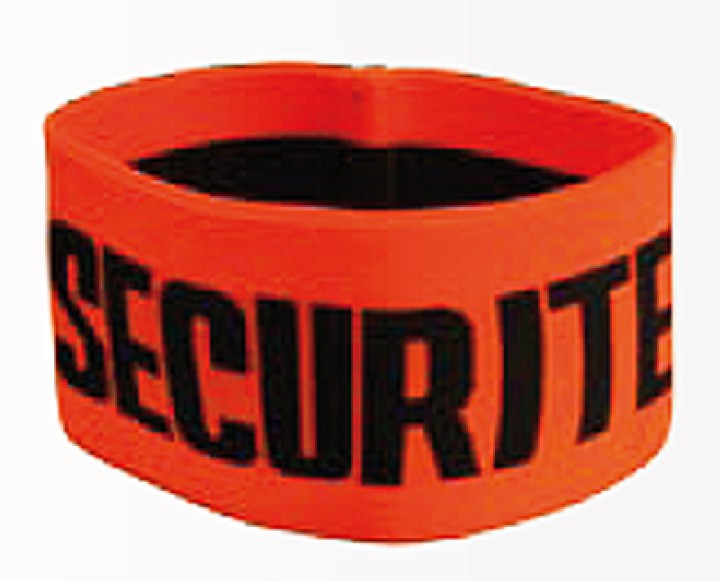 Brazal naranja fluoreciente seguridad belcro brazal seguridad brzal seguridad brazal seguridad jr international - 2