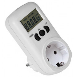 Controllore di controllo misuratore di potenza contatore del consumo di conteggio 220v 230v e305em6 16a 240v velleman - 2