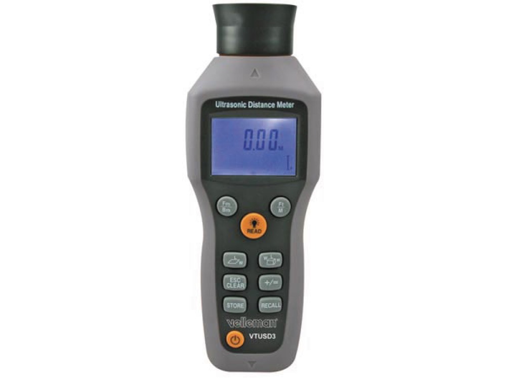 Ultrasonic distance meter + laser velleman - 1