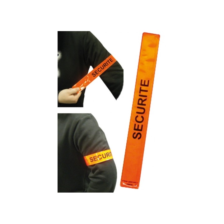 Brazal naranja fluoreciente seguridad belcro brazal seguridad brzal seguridad brazal seguridad jr international - 5