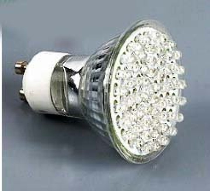 Bombilla gu10 60 led puro blanco 1.5w 2.4w foco halogeno 220v 230v 240v iluminacion luz bajo consumo jr international - 1