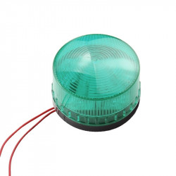 Gyrophare vert clignotant feu de signalisation LED lampe flash stroboscopique 24v SL-79 girophare