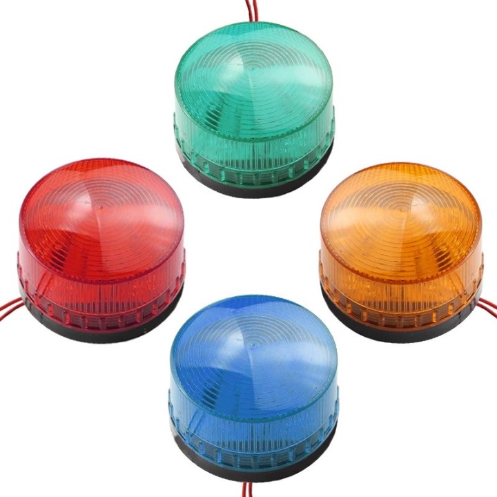 Gyrophare vert clignotant feu de signalisation LED lampe flash stroboscopique 24v SL-79 girophare