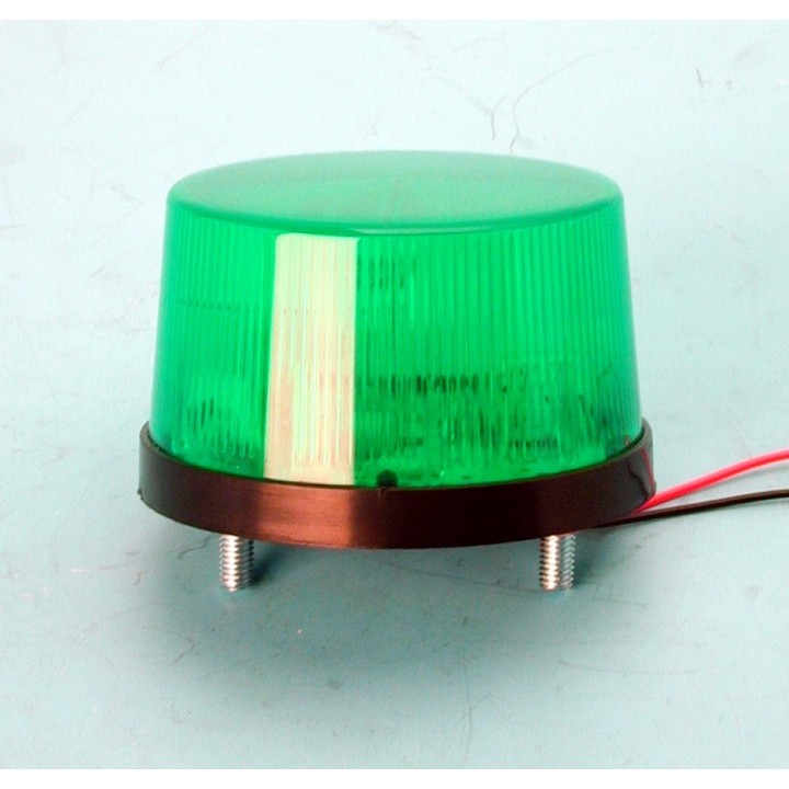 LED grün blinkende Ampel LED Blitzleuchte 24V SL-79