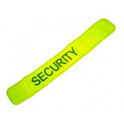 Bracciale giallo fluo sicurezza velcro bracciale bracciale sicurezza bracciale sicurezza perel - 1