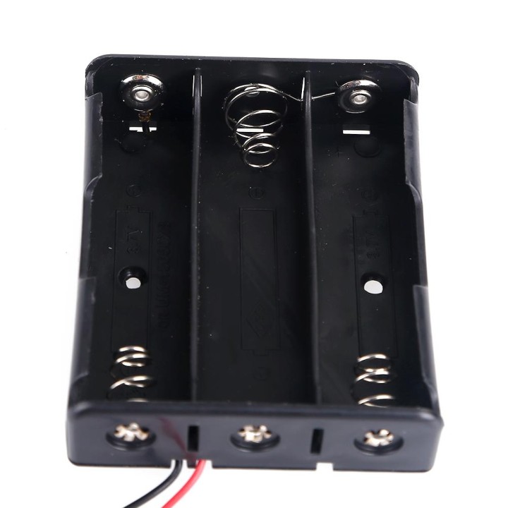 5 Batteria supporto di caso per 3 x 18650 3.7V Batterie jr  international - 3