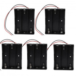 5 Batteria supporto di caso per 3 x 18650 3.7V Batterie jr  international - 11