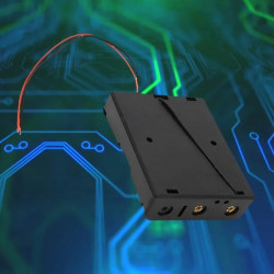 5 La caja del sostenedor de batería para 3 x 18650 3.7V Baterías jr  international - 12