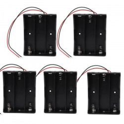 5 La caja del sostenedor de batería para 3 x 18650 3.7V Baterías jr  international - 11