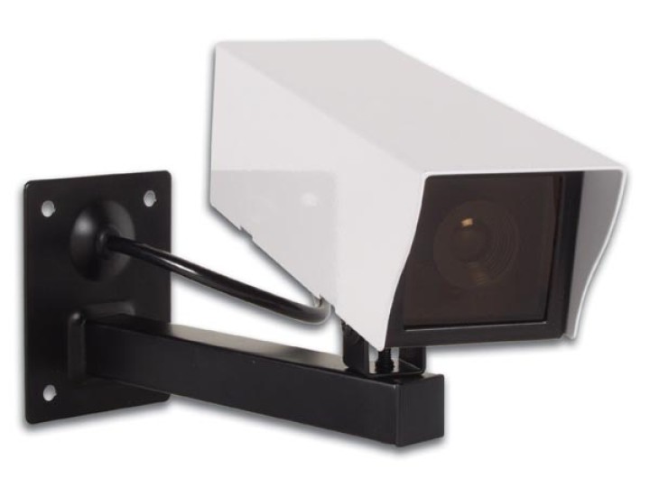 Telecamera fittizia + spia+ cassone metallico + supporto telecamera dcv01 camd2 videosorveglianza velleman - 1