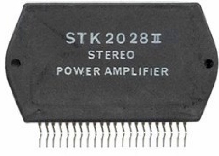 Circuito integrado amplificador de potencia stereo tipo ii cistk2028ii ci stk2028 ii cen - 1