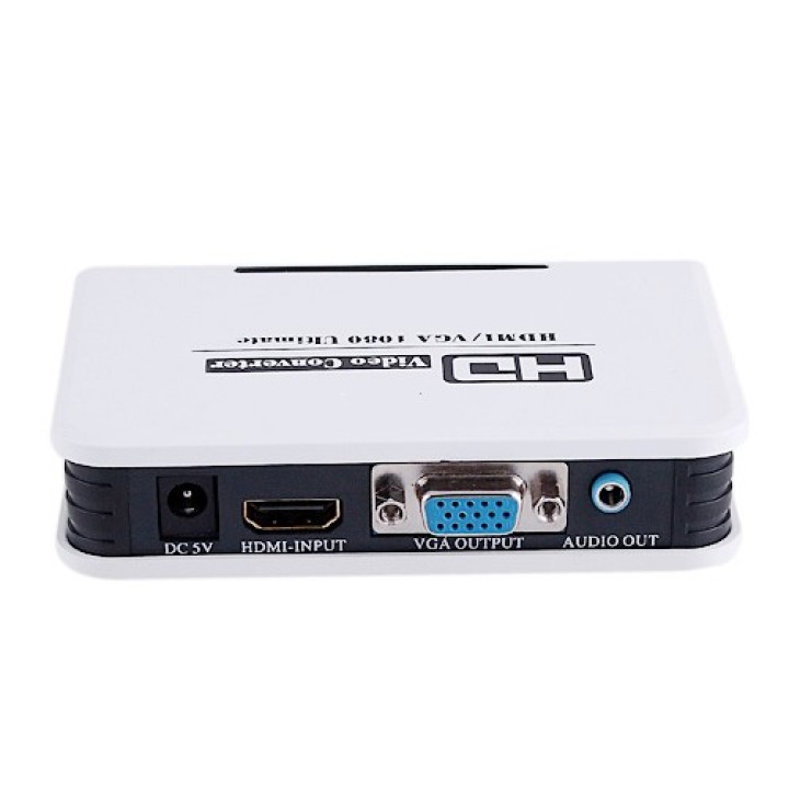 Convertidor video hdmi hacia vga con audio 1080p jr international - 1