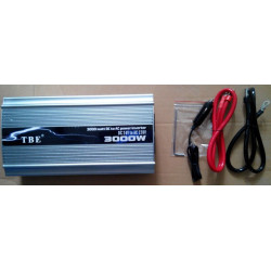 Convertidor con onda senoidal modificada 3000w entrada 24vdc salida 230vac 24v 210v 220v 230v 240v toma de tierra de espiga adap
