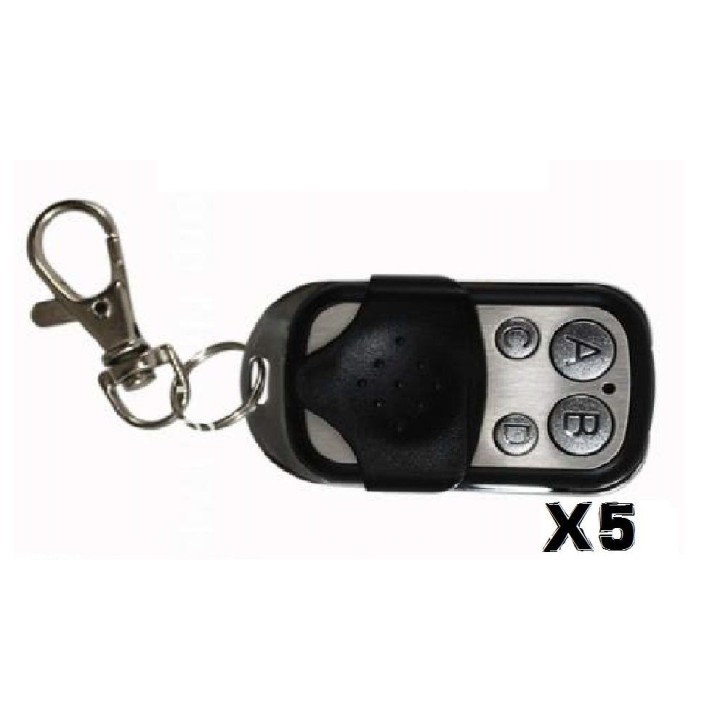 4 Remote radio jolly hearty open 4 433mhz transmitter universal alltronik avidsen prastel tau hd-line - 1